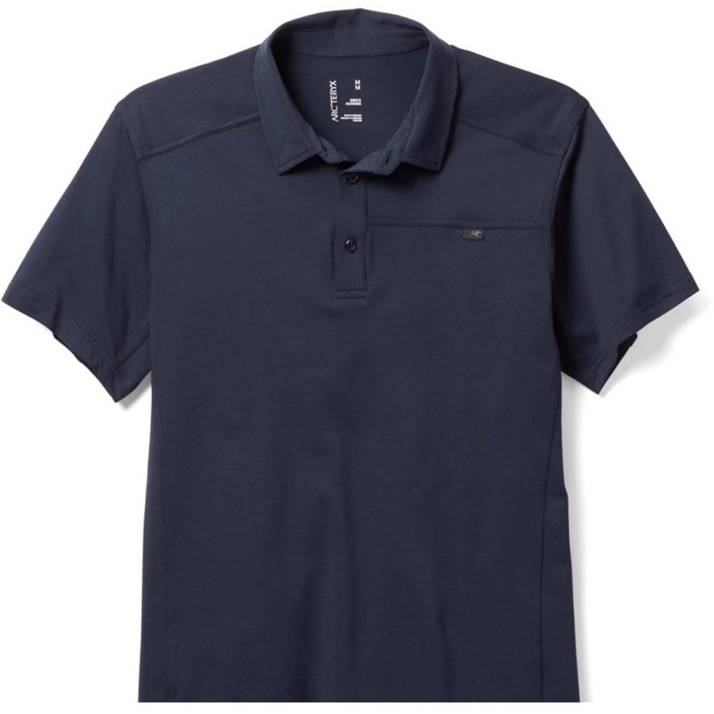 Arc'teryx Captive SS Polo Shirt Size XXL Blue Men's 2XL Top
